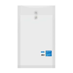 SOBRE PLASTICO C/HILO TOTAL OFFICE T/OFICIO VERTICAL TRANSPARENTE