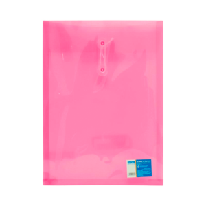 SOBRE PLÁSTICO C/HILO TOTAL OFFICE T/CARTA VERTICAL ROJO