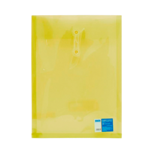 SOBRE PLÁSTICO C/HILO TOTAL OFFICE T/CARTA VERTICAL AMARILLO