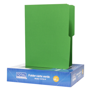 FOLDER CARTA INTENSO VERDE TOTAL OFFICE TOFOL-VI