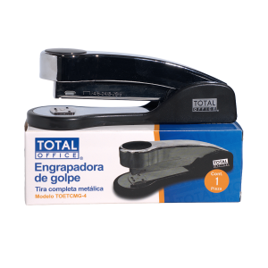 ENGRAPADORA DE GOLPE TIRA COMPLETA METALICA TOTAL OFFICE TOETCMG-4